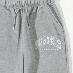 Erkek Mektup Baskılı Bağcıklı Bel Jogger Pantolon