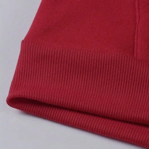 Erkek Mektup Baskılı Bağcıklı Kapüşonlu