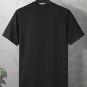 Erkek Mektup Baskılı Kısa Kollu Slim Fit Tişört