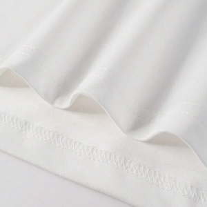 Erkek Mektup Baskılı Kısa Kollu Slim Fit Tişört