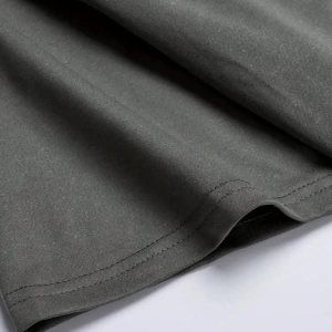Erkek Mektup Baskılı Kısa Kollu Slim Fit Tişört