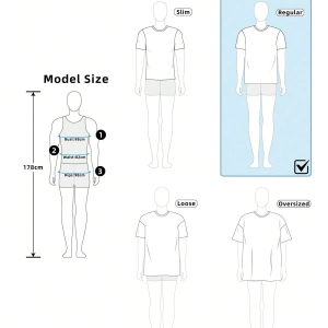 Erkek Mektup Baskılı Kısa Kollu Slim Fit Tişört