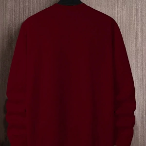 Erkek Mektup Baskılı Uzun Kollu Dışarı Çıkma Sweatshirt