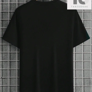 Erkek Mektup Grafikli Tişört