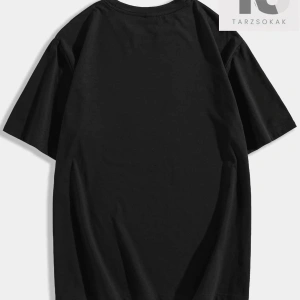 Erkek Mektup Grafikli Tişört