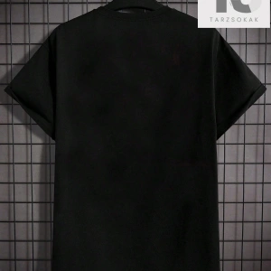 Erkek Melek Baskılı Damla Omuz Tişört