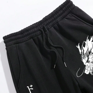 Erkek Moda Bağcıklı Sokak Rahat Açık Hava Spor Eşofman Altı