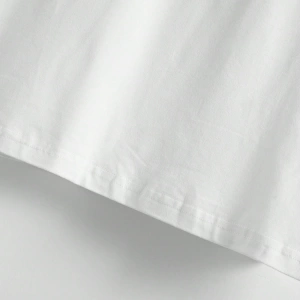 Erkek Moda Rahat Harf Grafik Baskılı Yuvarlak Yaka Kısa Kollu Tişört