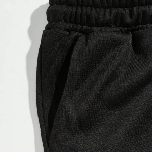 Erkek Moda Sokak Stili Bağcıklı Baskılı Eşofman Altı, Gotik Grafik Dışarı Çıkm