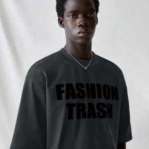 Erkek Modası Rahat Moda Kentsel İngilizce Harf Metin Grafik Baskı Bol Kesim Kısa Kollu