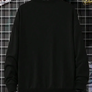 Erkek Modası Yaratıcı Tasarım Grafik Harf ve Baskılar Günlük Spor Kazak Sweatshirt