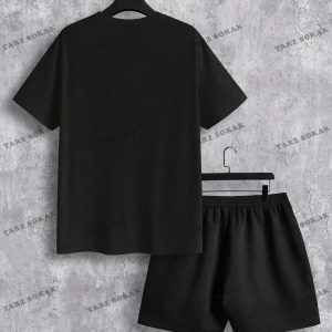 Erkek Örme Kısa Kollu Tişört ve Şort Takım