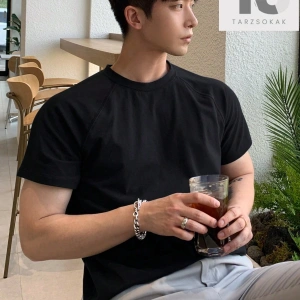 Erkek Örümcek Ağı Baskılı Tişört