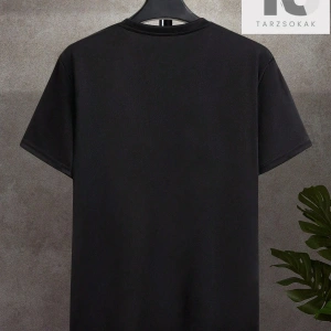 Erkek Örümcek Desenli Kısa Kollu Tişört