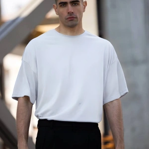 Erkek Oversize Kısa Kolu Salaş Yazlık