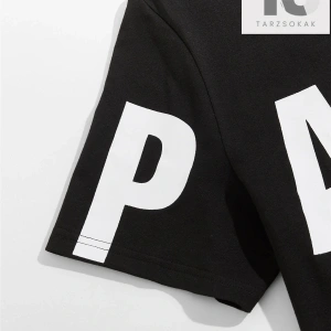 Erkek Pamuk Harfli Grafik Tişört