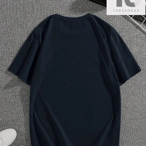 Erkek Pamuklu Düz Raglan Kollu Tişört