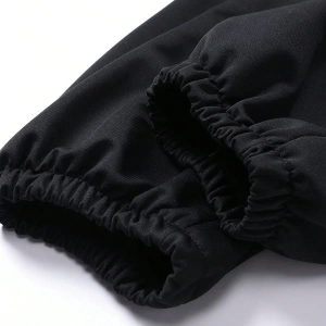 Erkek Regular Fit Günlük Harf Baskılı 3/4 Pantolon, Cepli Açık Hava Eğlence Pantolonu, Elasti