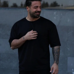 erkek salaş yazlık reşme detaylı bisiklet yaka