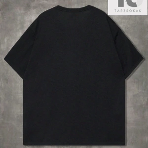 Erkek Sırt Baskılı Kısa Kollu Tişört