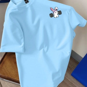 Erkek Slim Fit Düz Renk Kısa Kollu Yuvarlak Yaka Tişört, Yaz İçin Moda