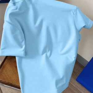 Erkek Slim Fit Düz Renk Kısa Kollu Yuvarlak Yaka Tişört, Yaz İçin Moda