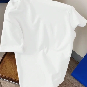 Erkek Slim Fit Düz Renk Kısa Kollu Yuvarlak Yaka Tişört, Yaz İçin Moda