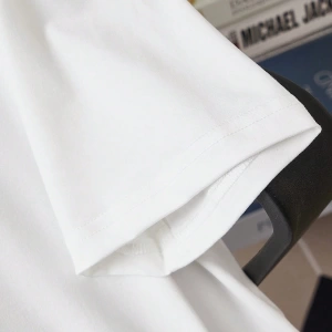 Erkek Slim Fit Yuvarlak Yaka Kısa Kollu Tişört, Yaz İçin Moda
