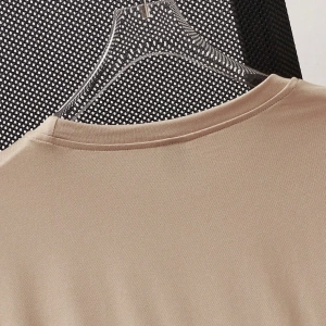 Erkek Slim Fit Yuvarlak Yaka Kısa Kollu Tişört, Yaz İçin Moda