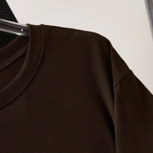 Erkek Slim Fit Yuvarlak Yaka Kısa Kollu Tişört, Yaz İçin Moda