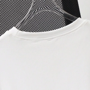 Erkek Slim Fit Yuvarlak Yaka Kısa Kollu Tişört, Yaz İçin Moda