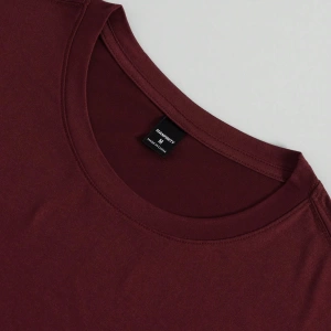 Erkek Slogan Baskılı Mürettebat Yaka Kısa Kollu Slim Fit Günlük Tişört