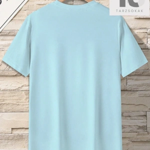 Erkek Slogan Baskılı T-shirt