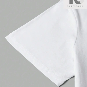 Erkek Slogan Baskılı T-shirt