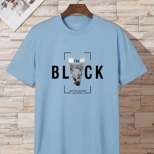 Erkek Slogan Grafik Tişört