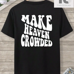 Erkek Sloganlı Grafik Tişört