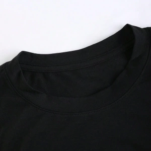 Erkek Tişörtleri Fit Crew Yaka Düşük Omuz Kısa Kollu Slogan Tişört Rahat Yaz