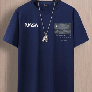 Erkek Tişörtleri Fit Crew Yaka Kısa Kollu Grafik Tişört Basit Yaz Örgü Üst