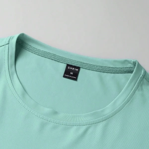 Erkek Tişörtleri Fit Crew Yaka Kısa Kollu Grafik Tişört Basit Yaz Örgü Üst