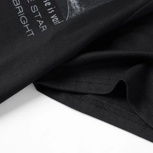 Erkek Tişörtleri Fit Crew Yaka Kısa Kollu Grafik Tişört Basit Yaz Örgü Üst
