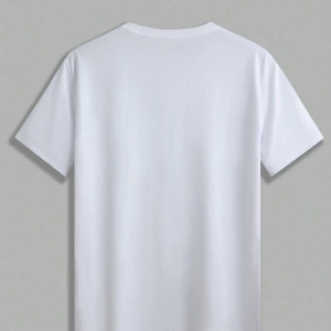 Erkek Tişörtleri Fit Crew Yaka Kısa Kollu Grafik Tişört Bunny Rahat Moda Erke