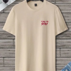 Erkek Tişörtleri Fit Crew Yaka Kısa Kollu Grafik Tişört Göz Goth Sokak Yaz Po