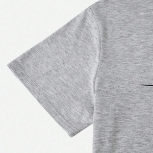 Erkek Tişörtleri Fit Crew Yaka Kısa Kollu Grafik Tişört Kedi Komik Rahat Yaz