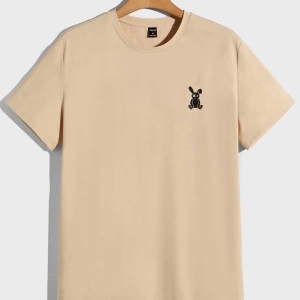 Erkek Tişörtleri Fit Crew Yaka Kısa Kollu Grafik Tişört Komik Moda Erkek