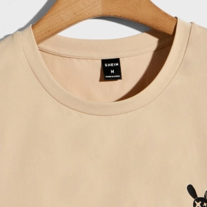 Erkek Tişörtleri Fit Crew Yaka Kısa Kollu Grafik Tişört Komik Moda Erkek