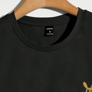 Erkek Tişörtleri Fit Crew Yaka Kısa Kollu Grafik Tişört Komik Moda Erkek