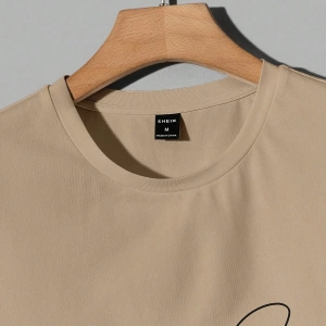 Erkek Tişörtleri Fit Crew Yaka Kısa Kollu Grafik Tişört Rahat Komik Yaz