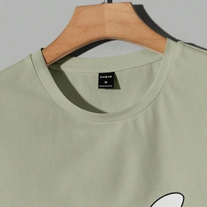 Erkek Tişörtleri Fit Crew Yaka Kısa Kollu Grafik Tişört Rahat Komik Yaz