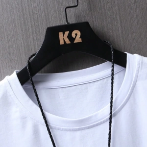Erkek Tişörtleri Fit Crew Yaka Kısa Kollu Grafik Tişört Smile Face Rahat Yaz