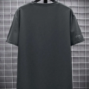 Erkek Tişörtleri Fit Crew Yaka Kısa Kollu Slogan Tişört Rahat